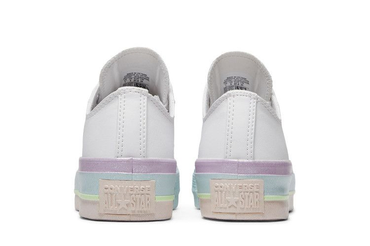 Кроссовки Converse Wmns Chuck Taylor All Star Lift Low 'White Lilac Blue'
