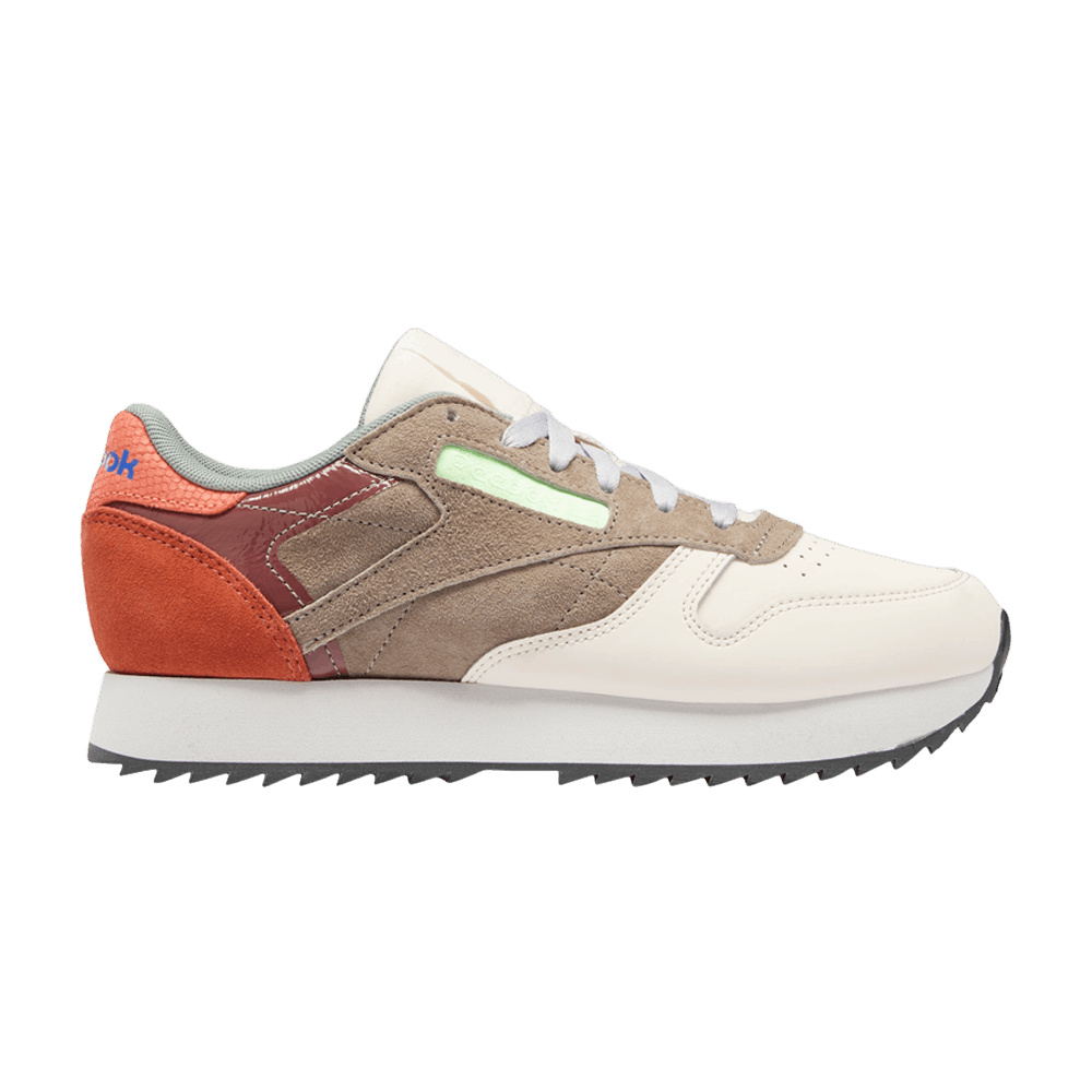 Кроссовки Reebok Wmns Classic Leather Ripple 'Ceramic Pink Multi'