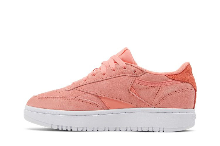 Кроссовки Reebok Wmns Club C Double 'Twisted Coral'