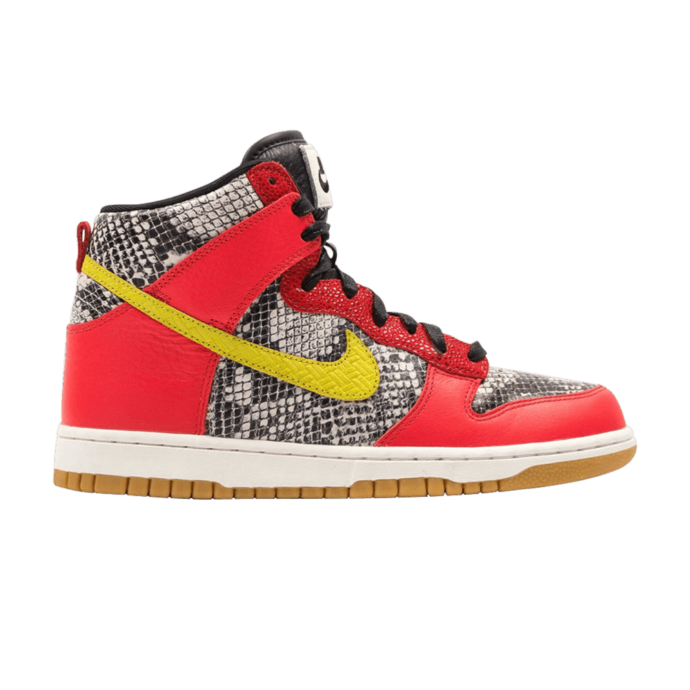 Кроссовки Nike Wmns Dunk High LX 'Python'