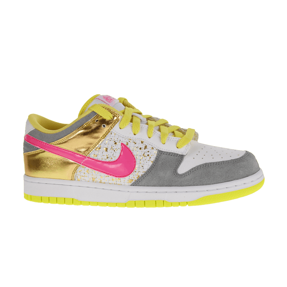 Кроссовки Nike Wmns Dunk Low 'White Metallic Gold'