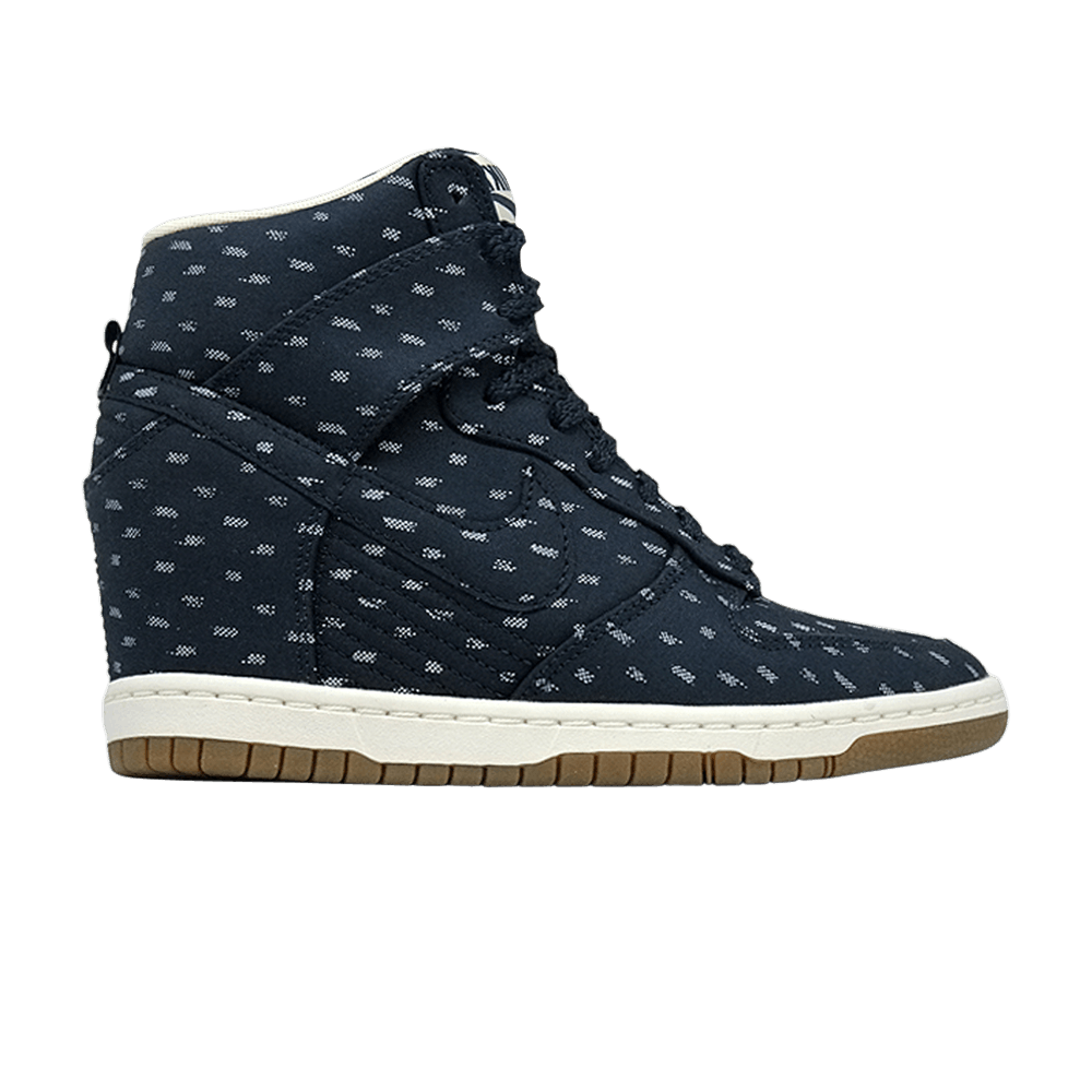 Кроссовки Nike Wmns Dunk Sku Hi Print 'Obsidian'