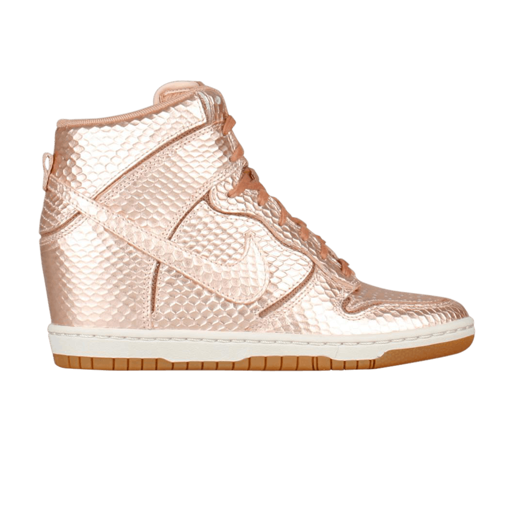 Кроссовки Nike Wmns Dunk Sky High Cut Out Premium 'Metallic Red Bronze'