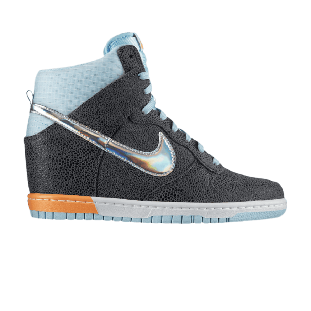 Кроссовки Nike Wmns Dunk Sky High Premium 'Dark Grey Glacier Ice'