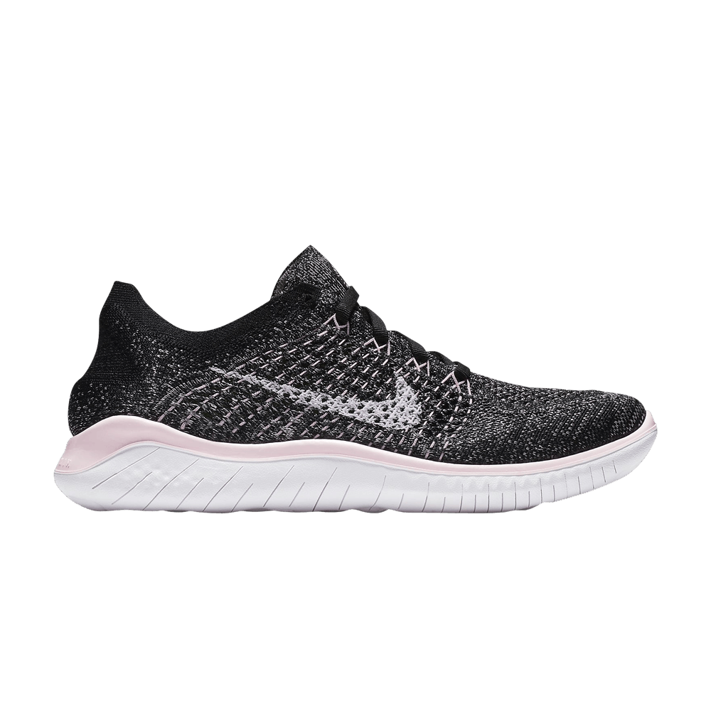 Кроссовки Nike Wmns Free RN Flyknit 2018 'Black Pink Foam'