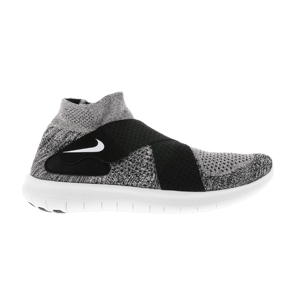 Кроссовки Nike Wmns Free RN Motion Flyknit 2017 'Black White'