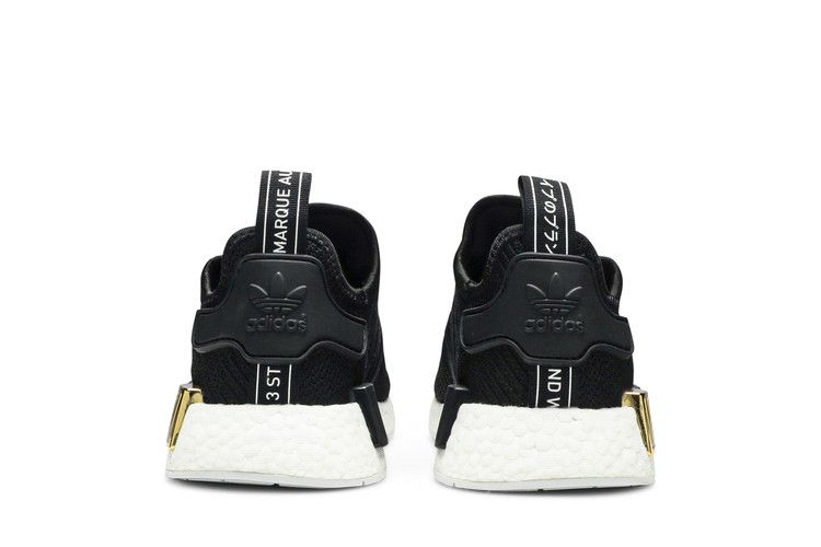 Кроссовки adidas Wmns NMD_R1 'Black Gold Metallic'
