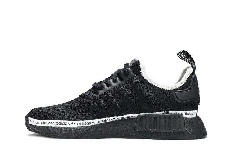 Кроссовки adidas Wmns NMD_R1 'Black Tape Logo'
