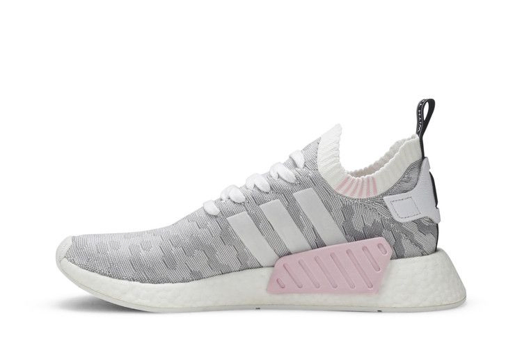 Кроссовки adidas Wmns NMD_R2 Primeknit 'White Black Pink'