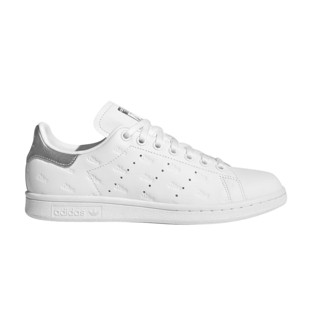 Кроссовки adidas Wmns Stan Smith 'Debossed Logos - White Metallic Silver'