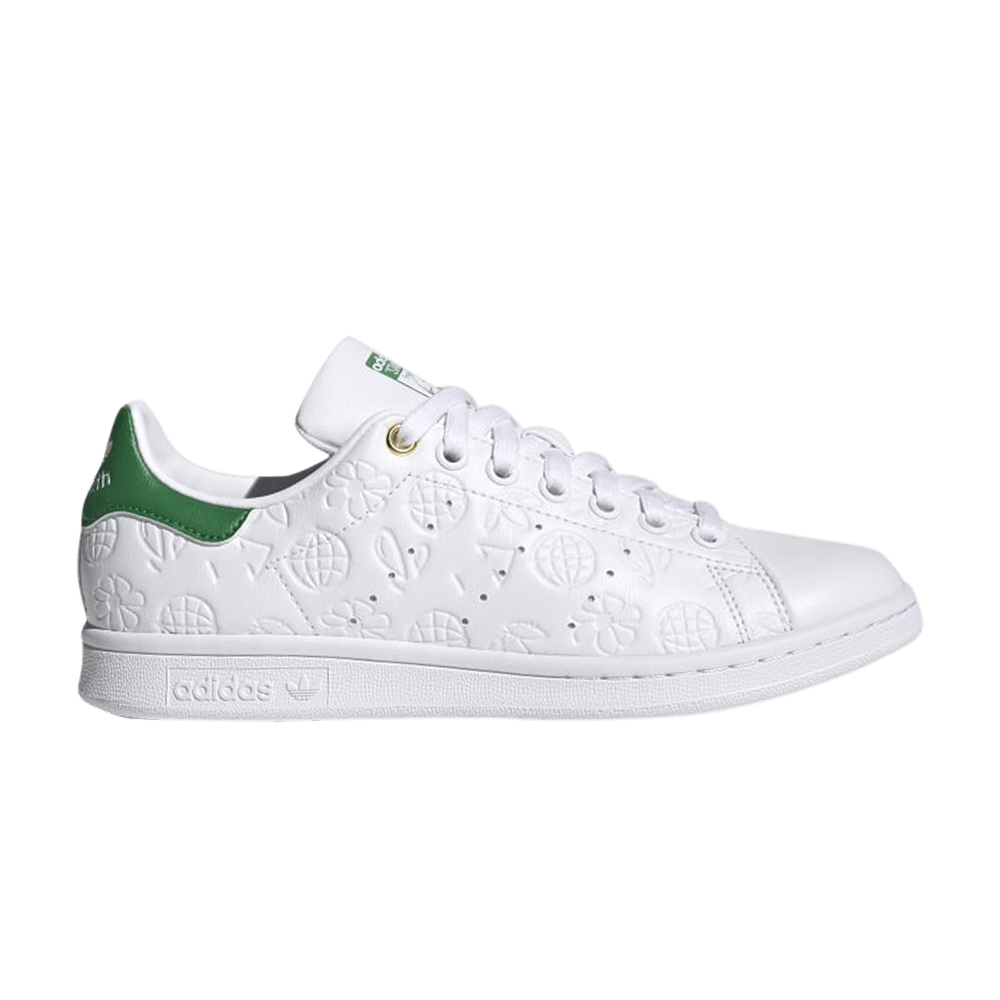 Кроссовки adidas Wmns Stan Smith 'Embossed Graphics - White Green'