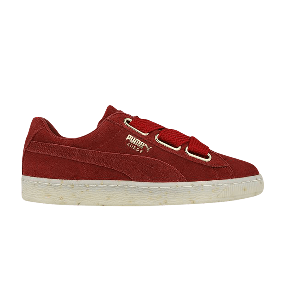 Кроссовки Puma Wmns Suede Heart 'Celebrate - Red Dahlia'