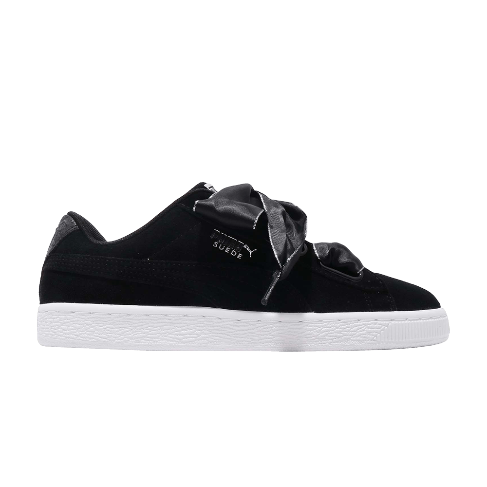 Кроссовки Puma Wmns Suede Heart Galaxy 'Black'
