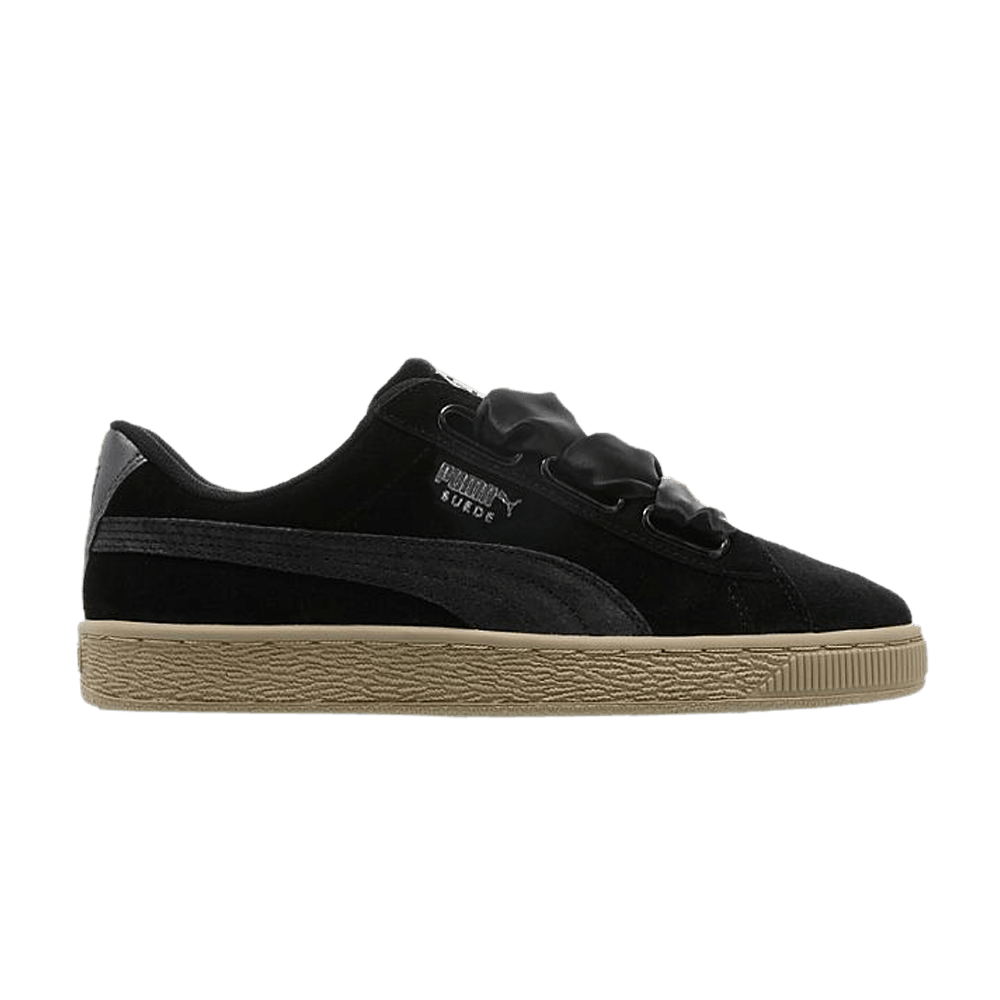Кроссовки Puma Wmns Suede Heart 'Safari - Black'