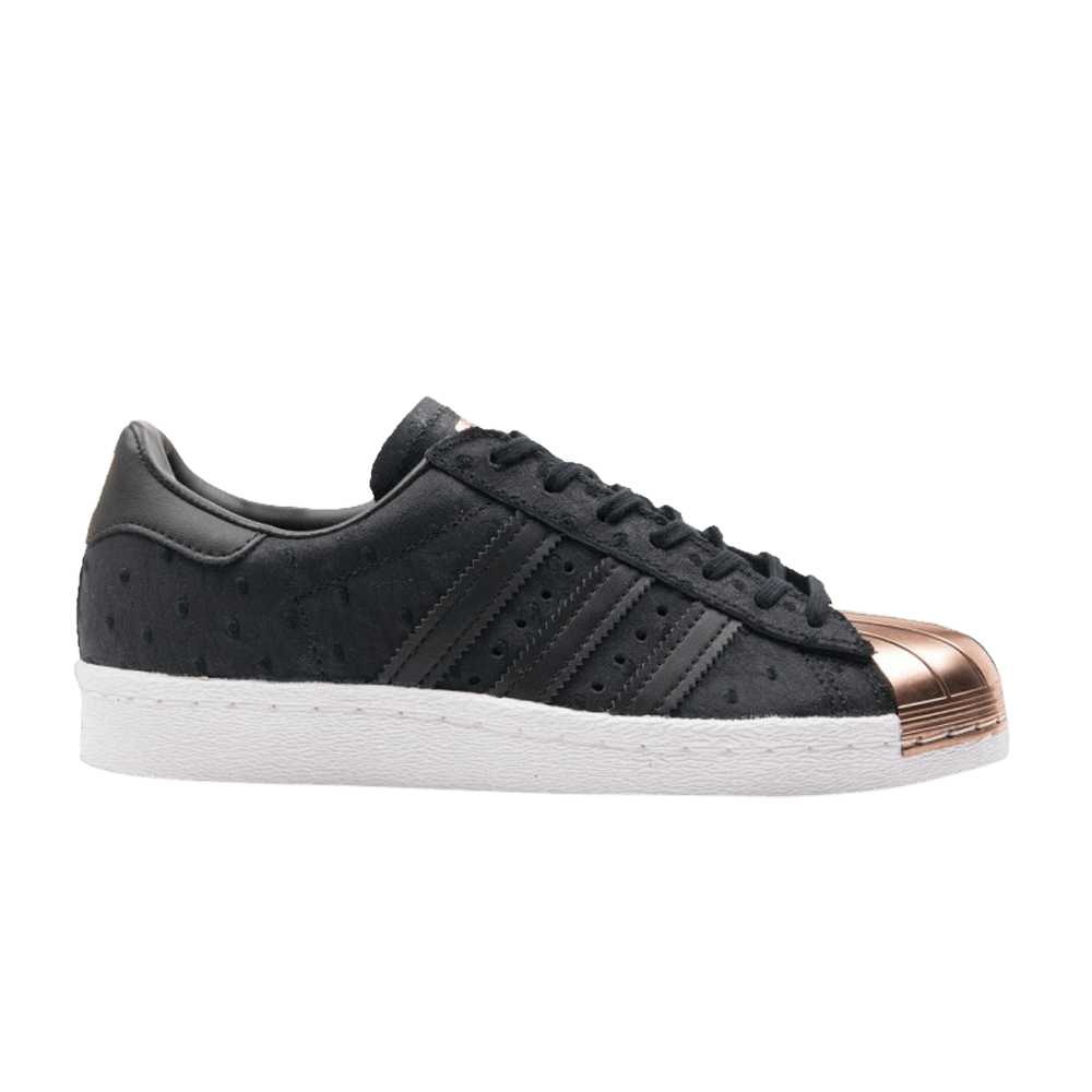 Кроссовки adidas Wmns Superstar 80s 'Metal Toe - Black Gold Metallic'