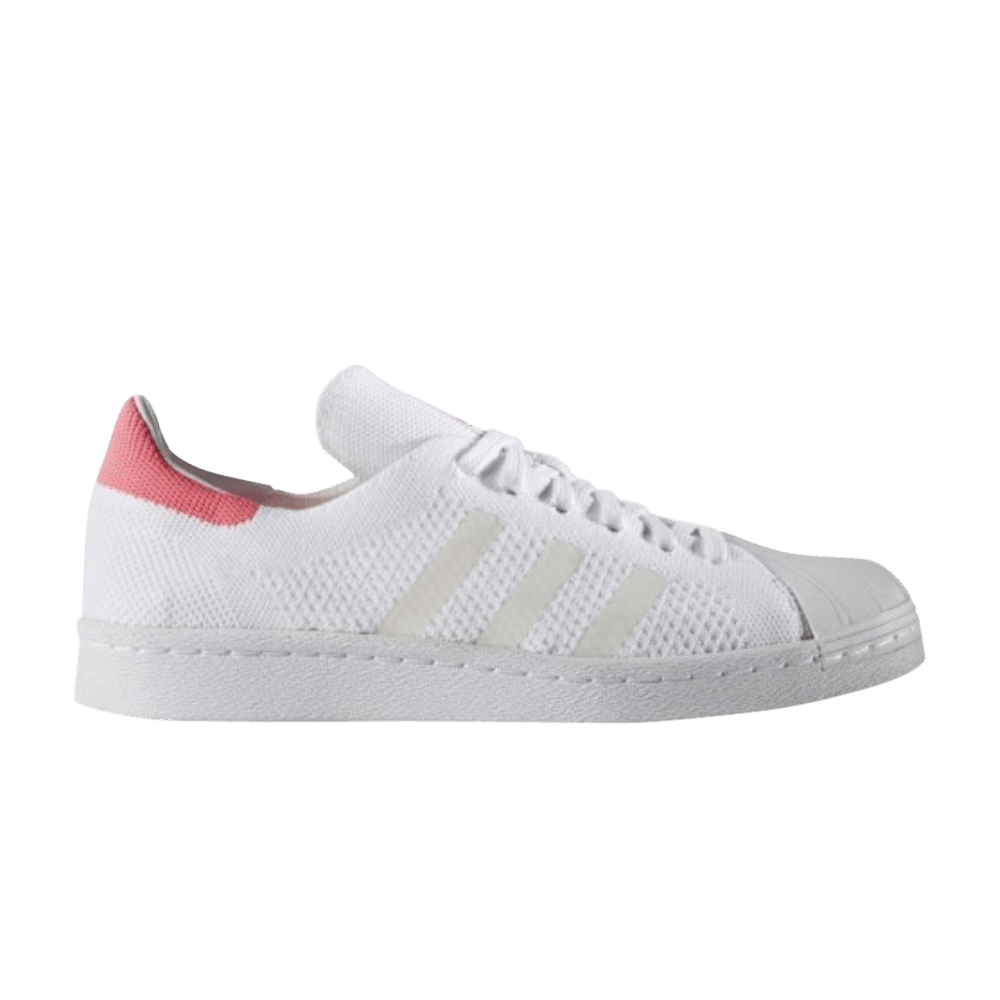 Кроссовки adidas Wmns Superstar 80s Primeknit 'White Solar Pink'