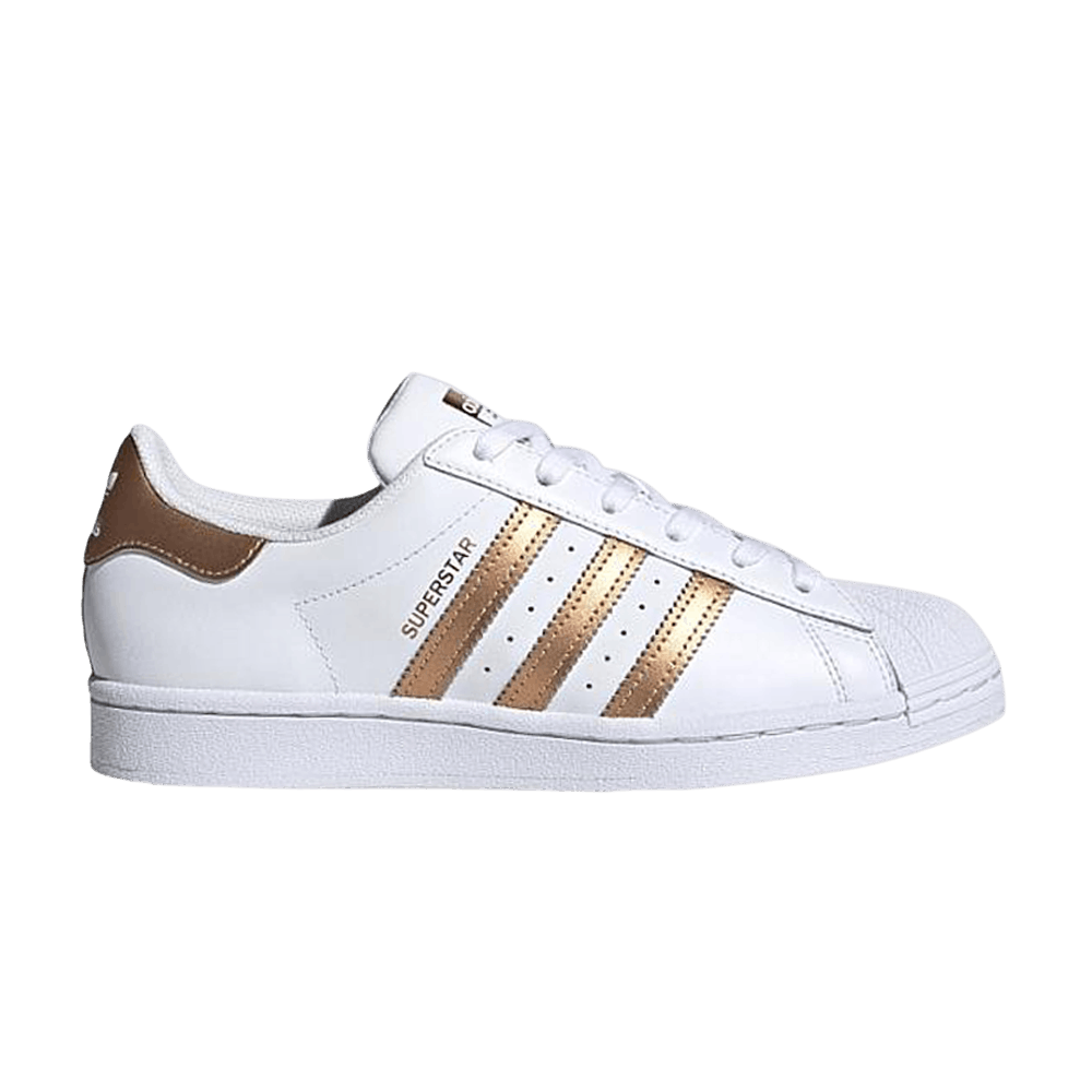 Кроссовки adidas Wmns Superstar 'White Copper Metallic'
