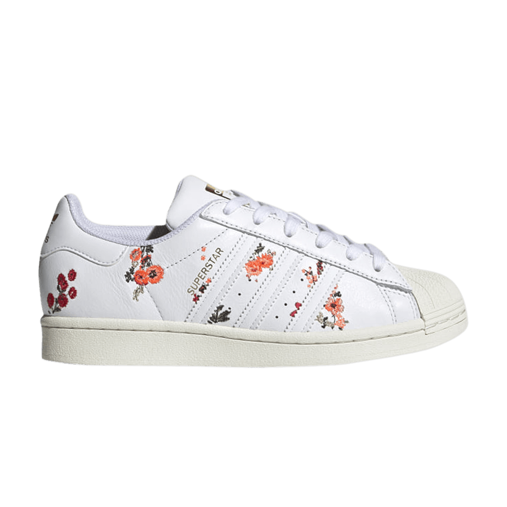 Кроссовки adidas Wmns Superstar 'White Floral'
