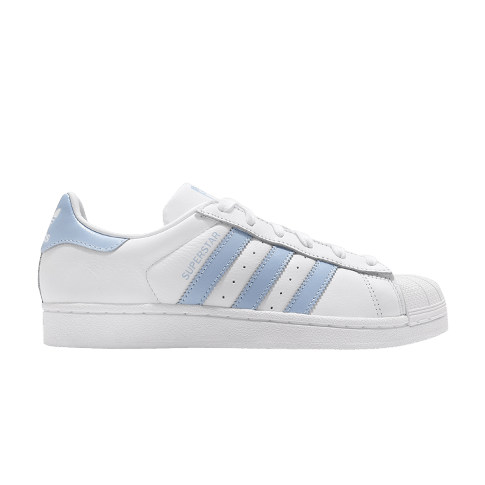 Кроссовки adidas Wmns Superstar 'White Glow Blue'
