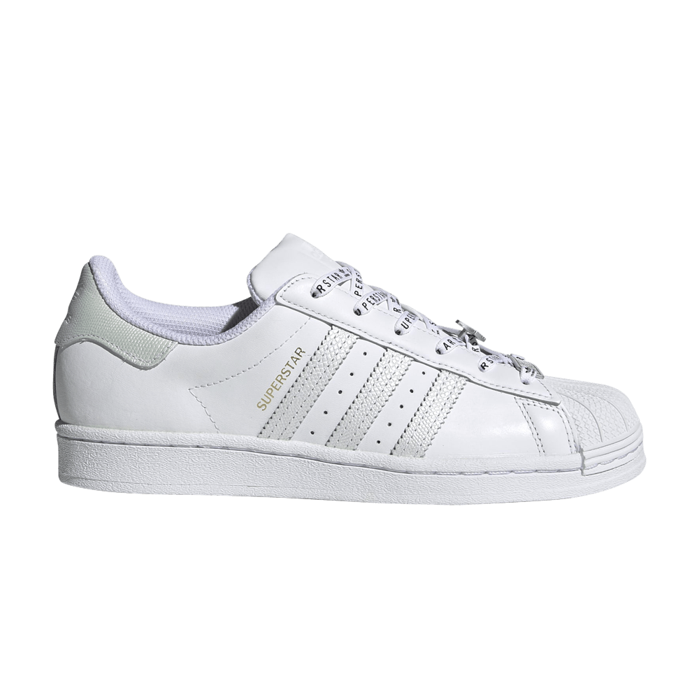 Кроссовки adidas Wmns Superstar 'White Iridescent Animal Print'