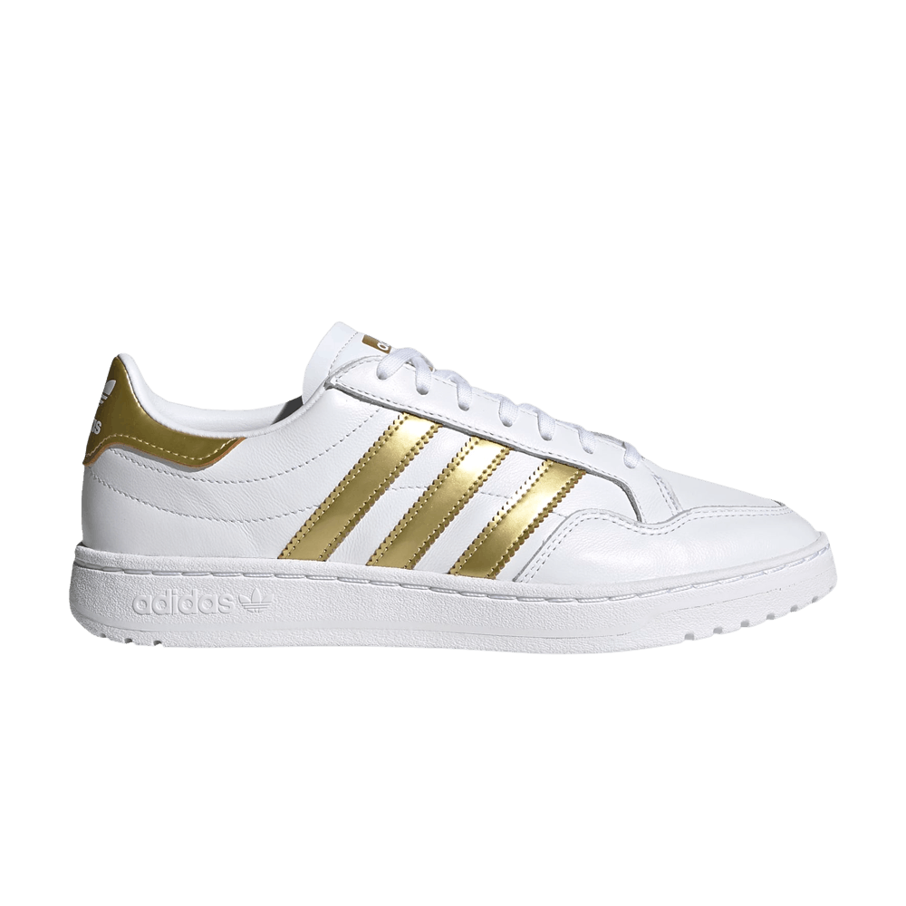Кроссовки adidas Wmns Team Court 'White Gold Metallic'