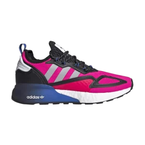 Шокирующий розовый/Серый/Черный цвет