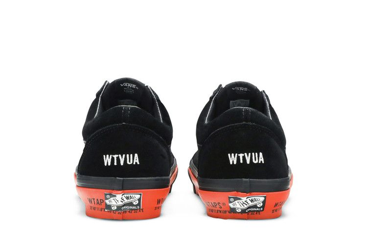 Кроссовки Vans WTAPS x Old Skool LX 'Black Orange'