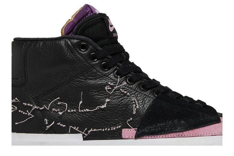 Кроссовки Nike Zoom Blazer Mid Edge SB 'Black Pink Rise'