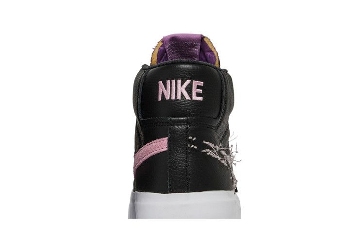 Кроссовки Nike Zoom Blazer Mid Edge SB 'Black Pink Rise'