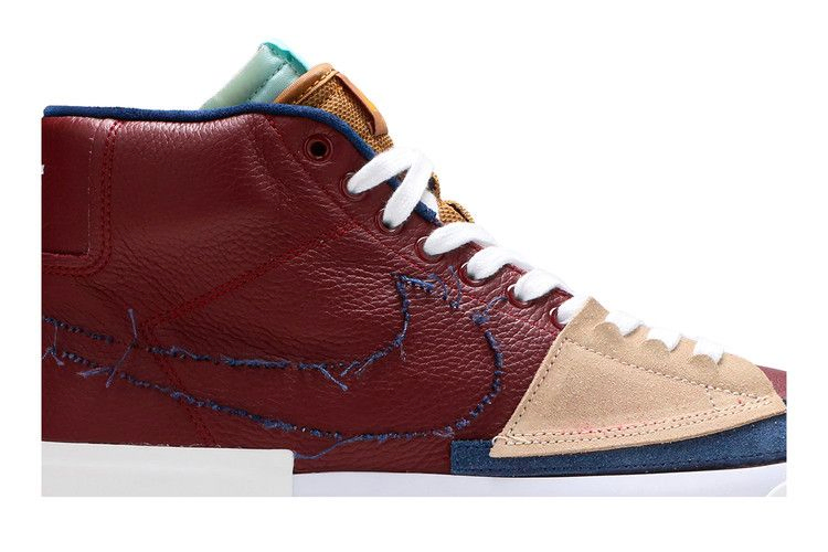 Кроссовки Nike Zoom Blazer Mid Edge SB 'Team Red Navy'