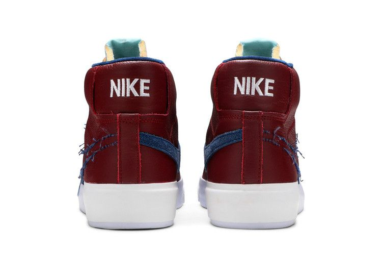 Кроссовки Nike Zoom Blazer Mid Edge SB 'Team Red Navy'