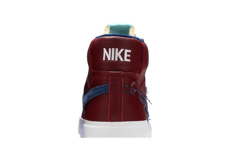 Кроссовки Nike Zoom Blazer Mid Edge SB 'Team Red Navy'