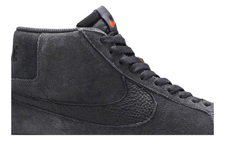 Кроссовки Nike Zoom Blazer Mid ISO SB 'Orange Label - Dark Smoke Grey'