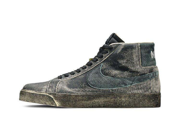 Кроссовки Nike Zoom Blazer Mid Premium SB 'Faded Black'