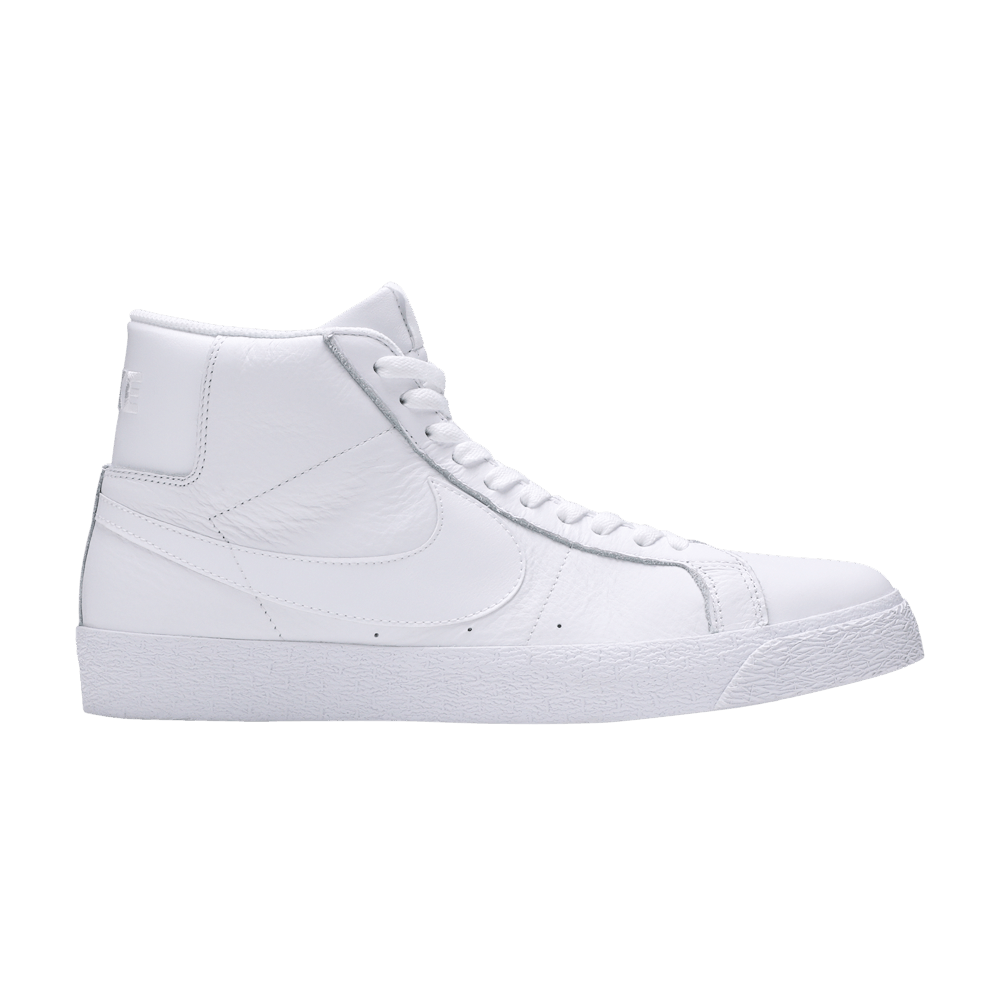 Кроссовки Nike Zoom Blazer Mid SB 'Triple White'
