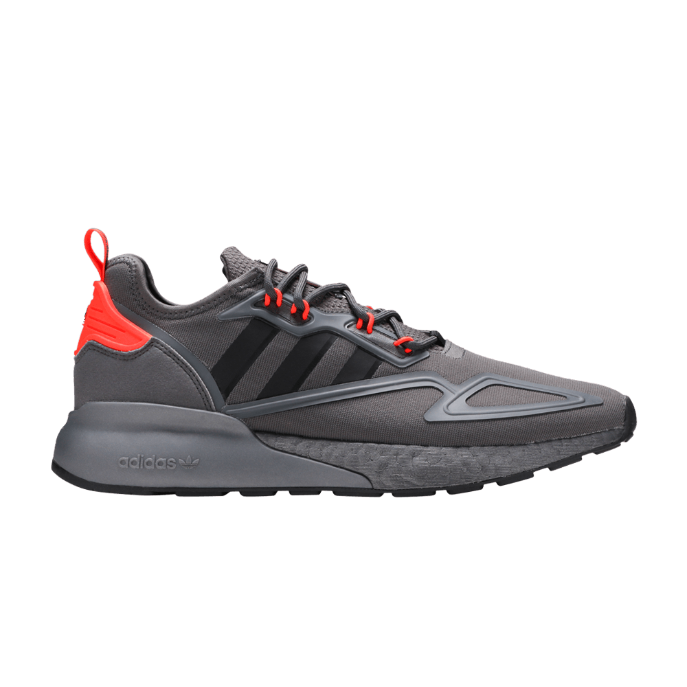 Кроссовки adidas ZX 2K Boost 'Grey Solar Red'