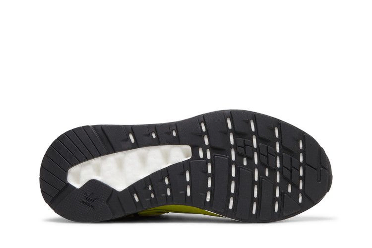 Кроссовки adidas ZX 2K Boost J 'Bold Logo Graphic - Acid Yellow'