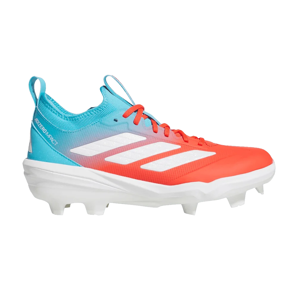 Кроссовки adidas Adizero Impact TPU 'Candy Pack - Bright Cyan Bright Red'