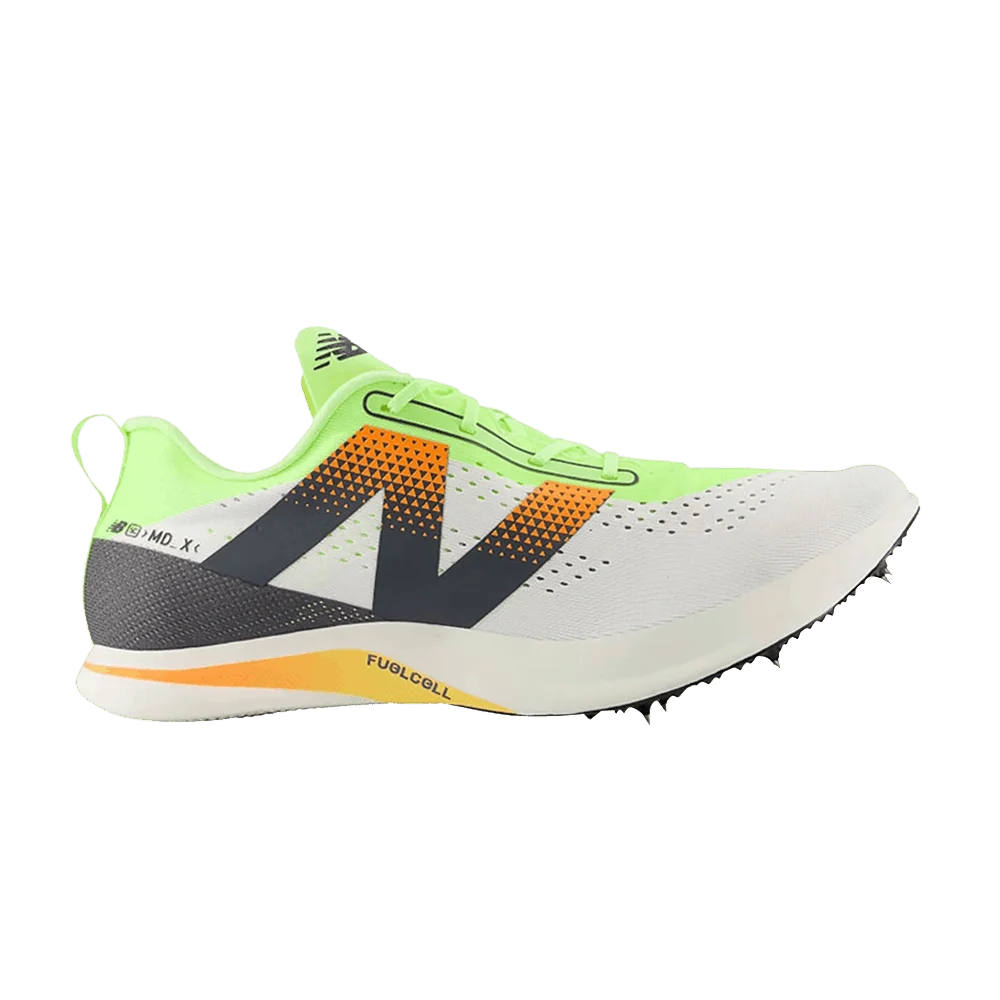 Кроссовки New Balance FuelCell SuperComp MDXv3 'White Bleached Lime Glo'