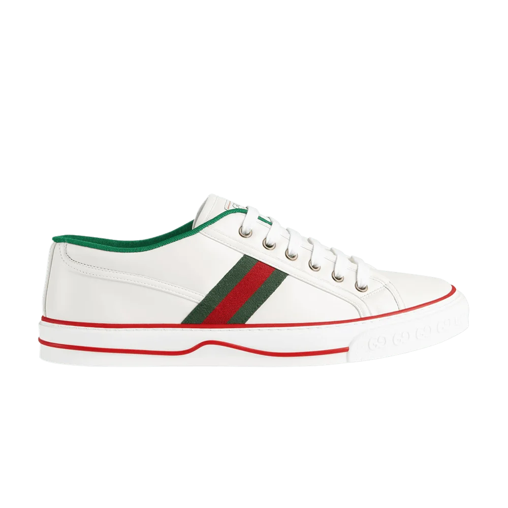 Кроссовки Gucci Tennis 1977 'White Green Red'