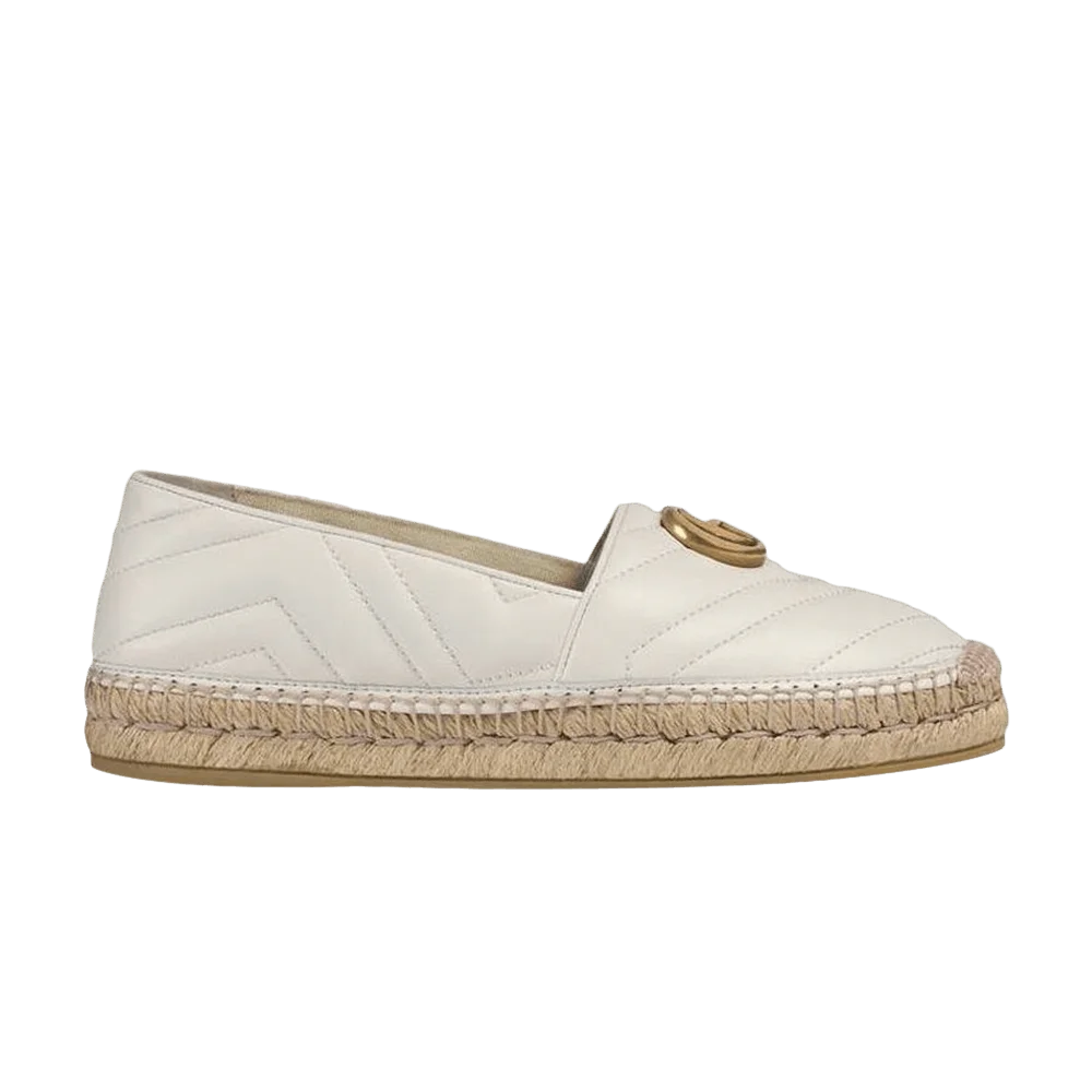 Кроссовки Gucci Wmns GG Espadrilles 'Great White'