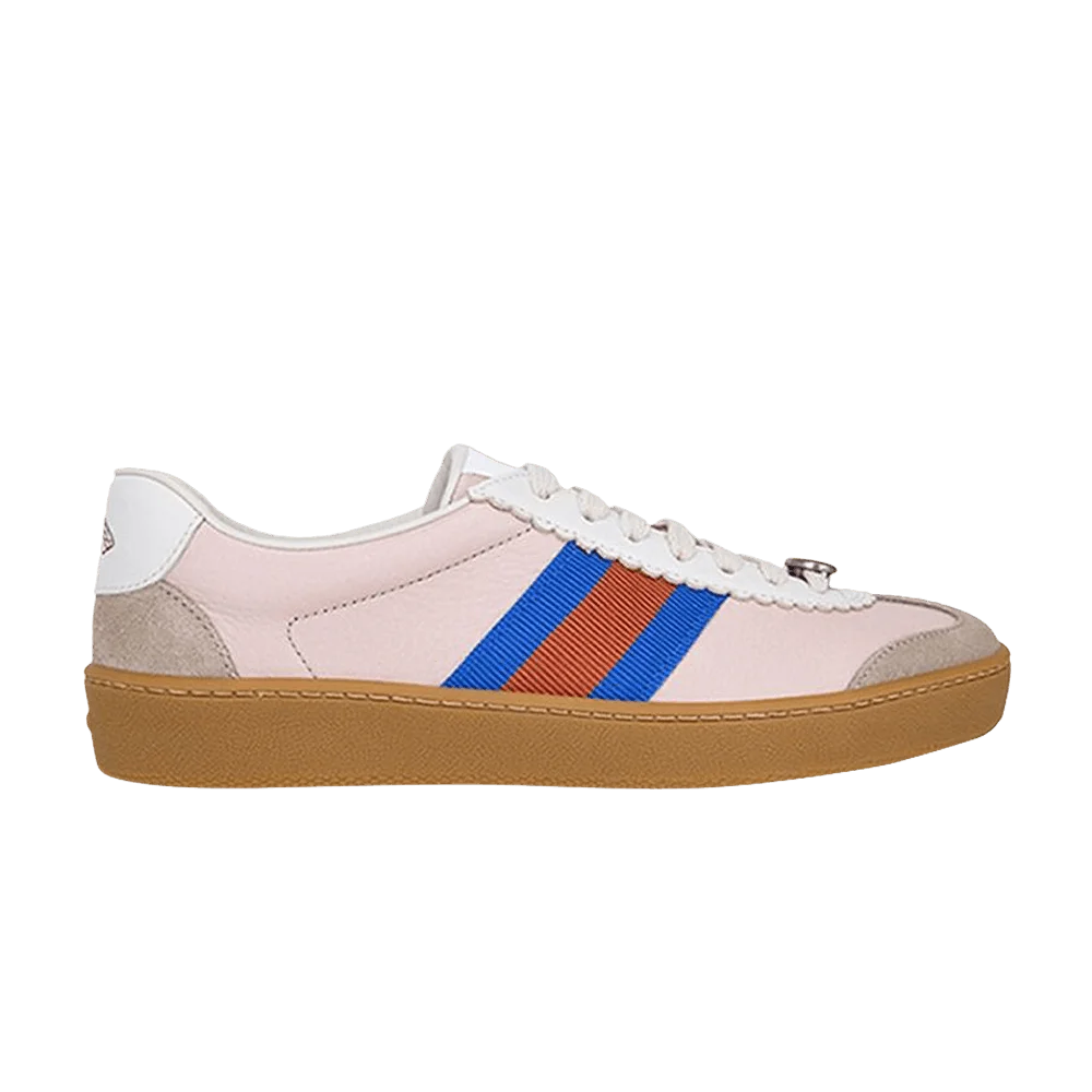 Кроссовки Gucci Wmns G74 Web Low 'Pink Oatmeal' 2021