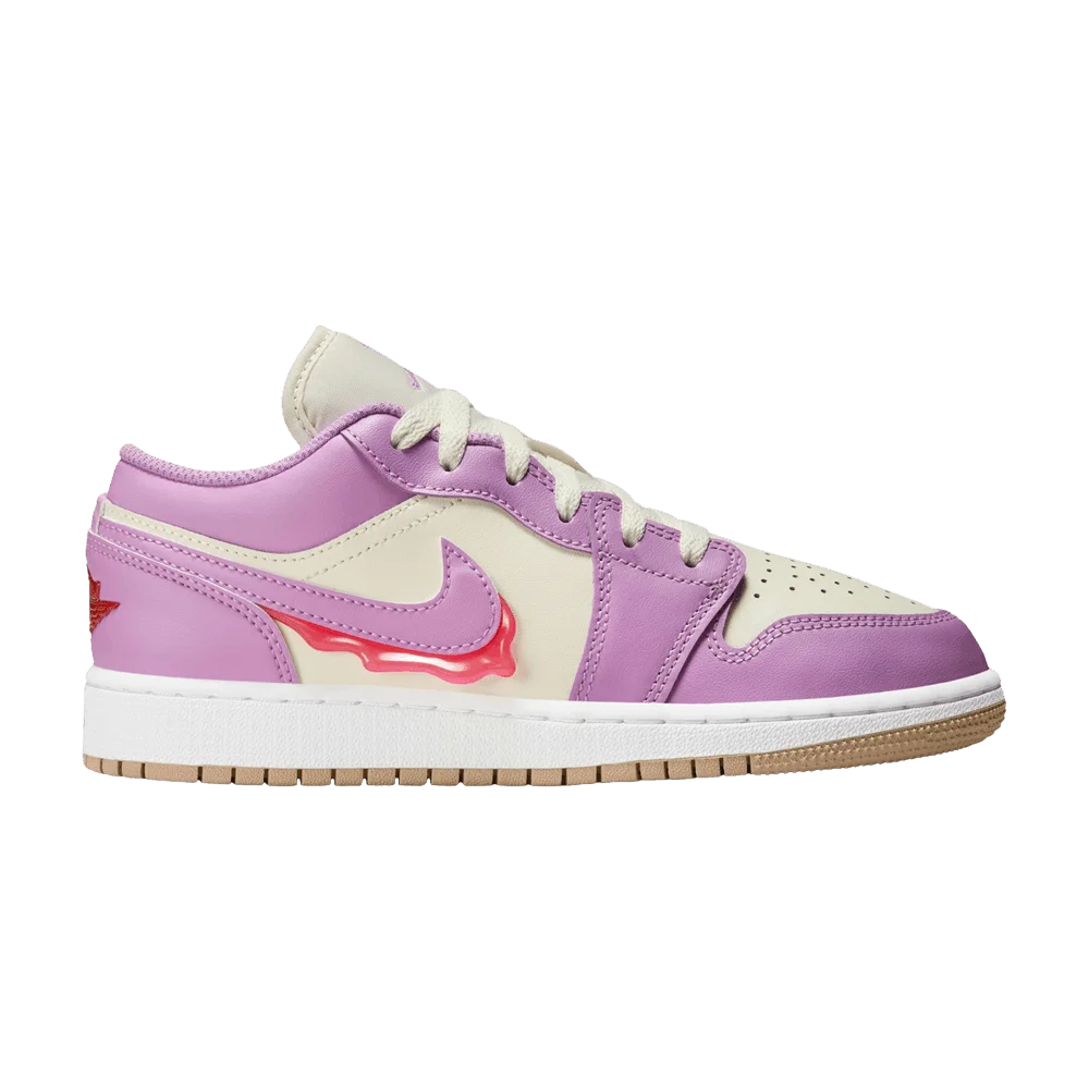 Кроссовки Air Jordan 1 Low GS 'Peanut Butter & Jelly'