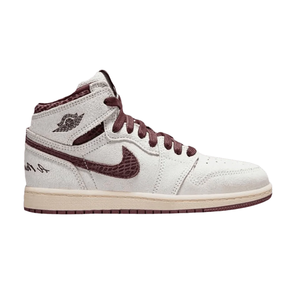 Кроссовки A Ma Maniére x Air Jordan 1 High OG PS 'Airness' Sample