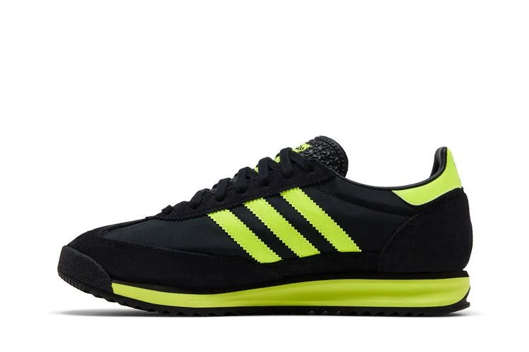 Кроссовки adidas SL72 RS 'Black Solar Yellow'