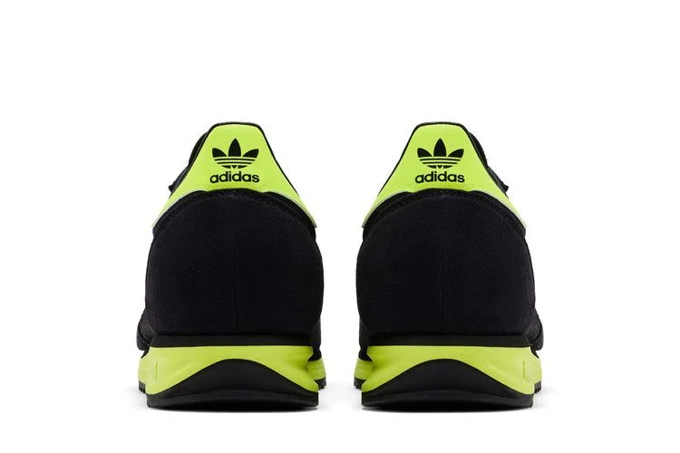 Кроссовки adidas SL72 RS 'Black Solar Yellow'