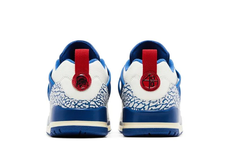 Кроссовки Air Jordan Spizike Low 'Sail Storm Blue'