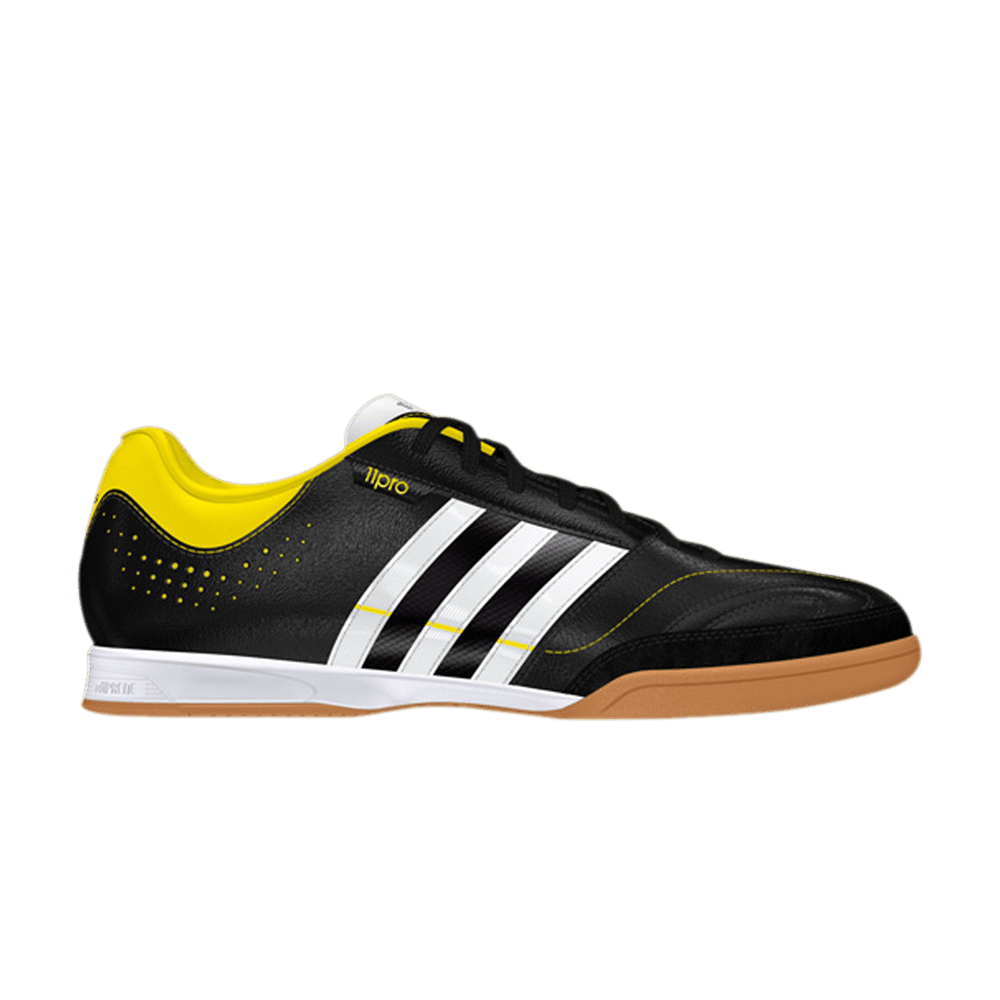 Кроссовки adidas 11Nova IN 'Black Vivid Yellow'