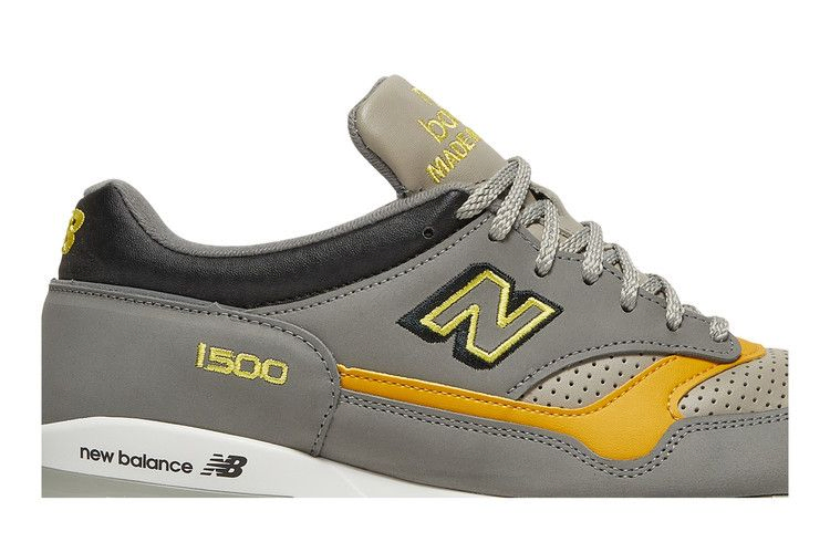 Кроссовки New Balance 1500 Made in England 'Grey Yellow'