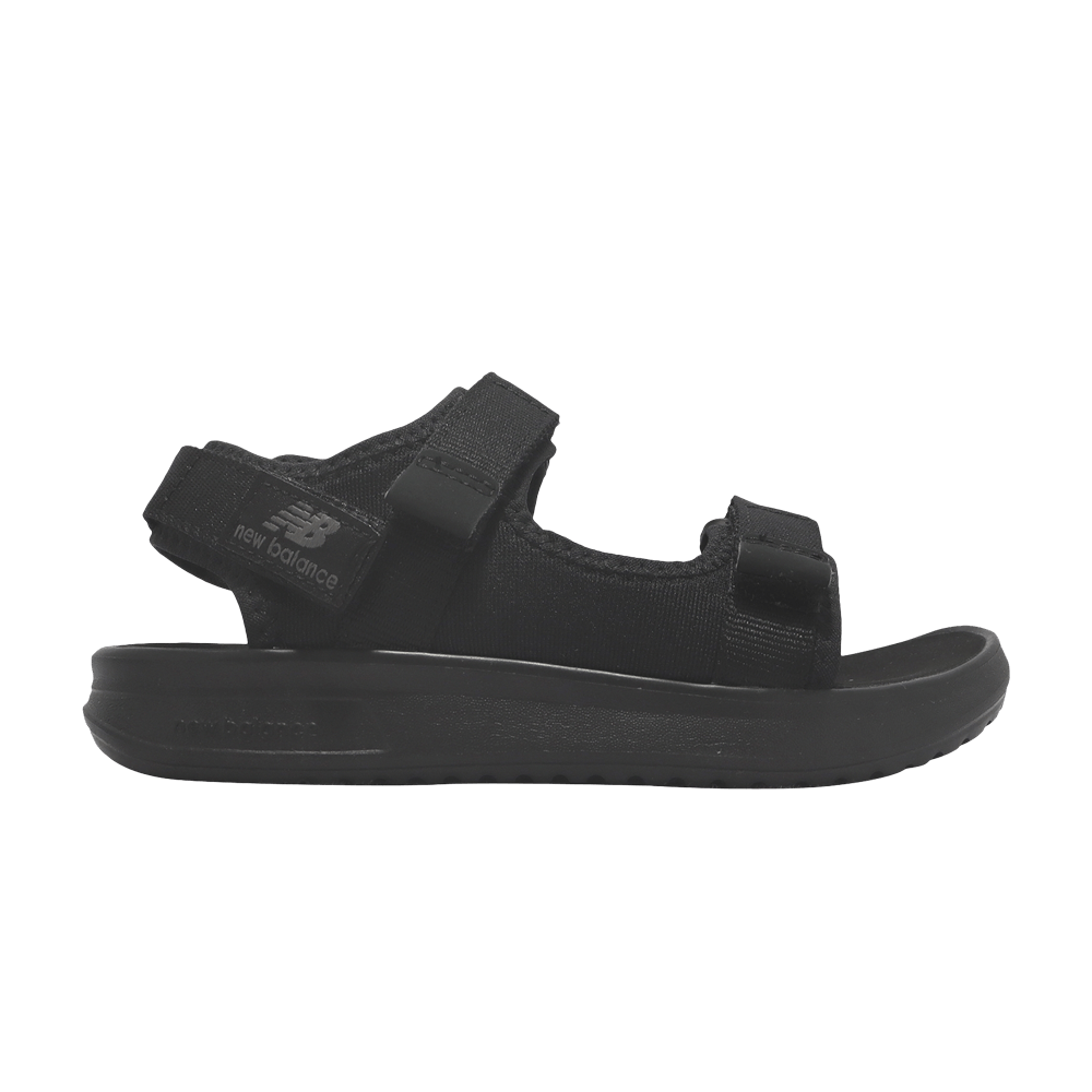 Кроссовки New Balance 750 Sandal Kids Wide 'Triple Black'